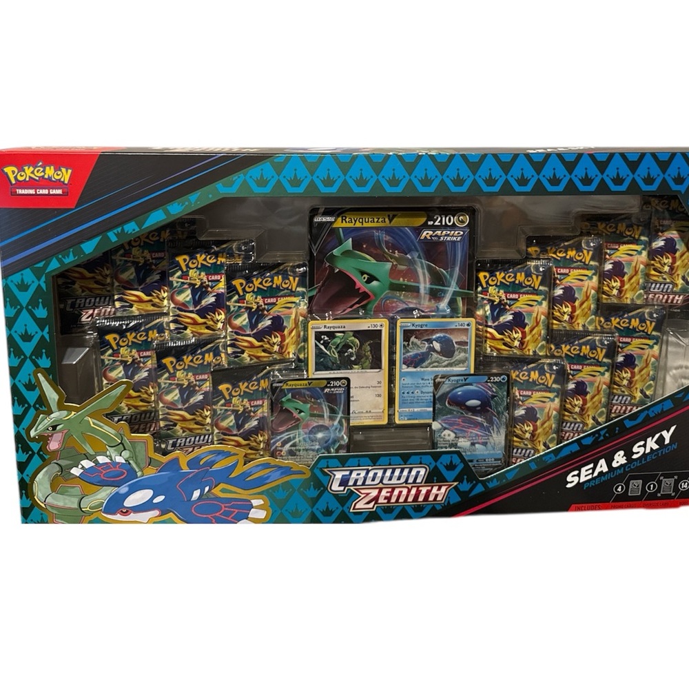 Pokemon Crown Zenith Sea & Sky Card Collection